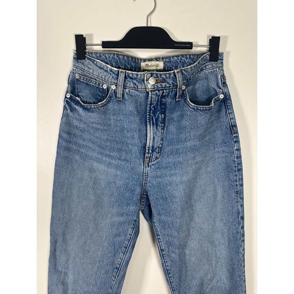 Madewell Curvy Perfect Vintage Straight Jeans Seyland Wash 90s Mom Jeans